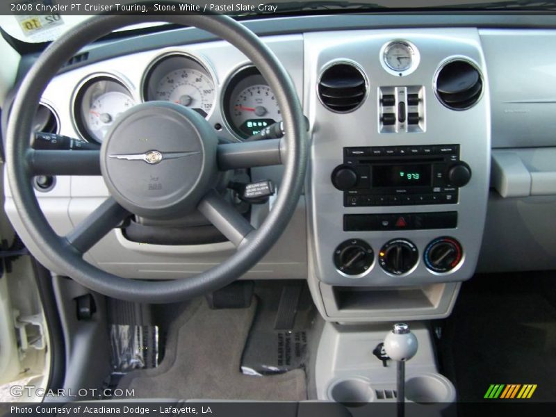 Stone White / Pastel Slate Gray 2008 Chrysler PT Cruiser Touring