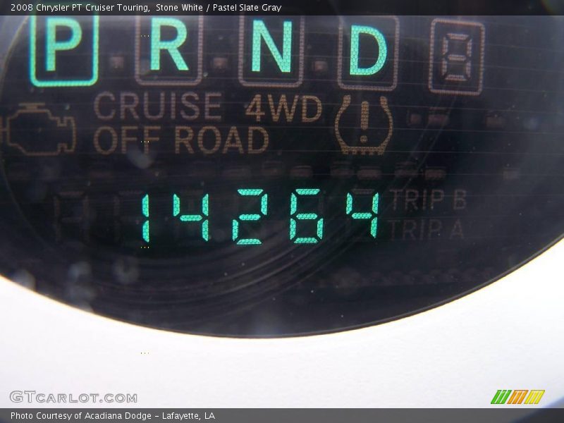 Stone White / Pastel Slate Gray 2008 Chrysler PT Cruiser Touring