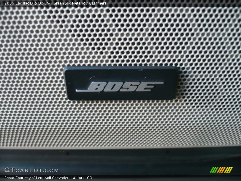 Green Silk Metallic / Cashmere 2006 Cadillac DTS Luxury