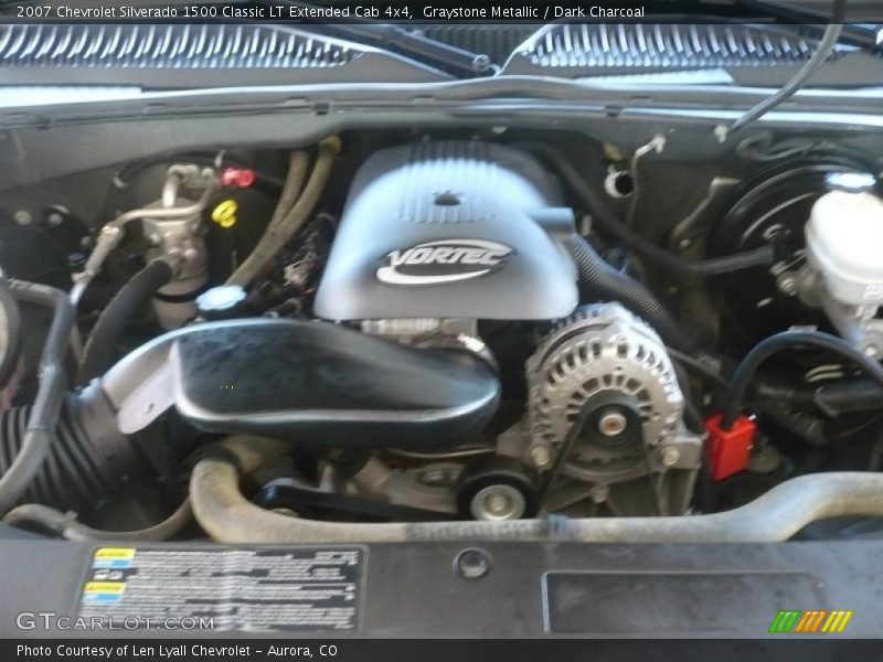  2007 Silverado 1500 Classic LT Extended Cab 4x4 Engine - 5.3 Liter OHV 16-Valve Vortec V8