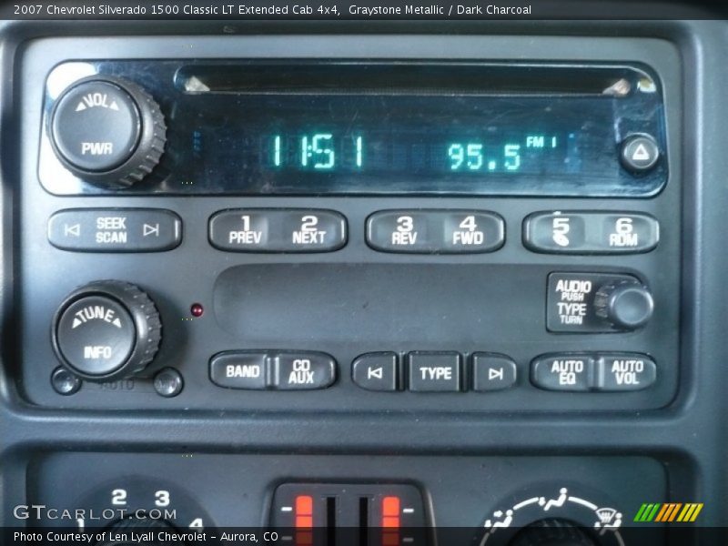Audio System of 2007 Silverado 1500 Classic LT Extended Cab 4x4