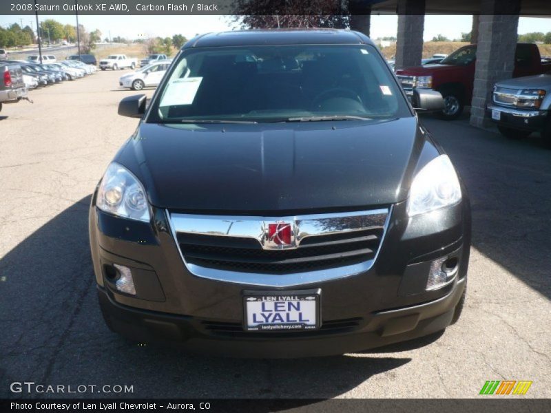 Carbon Flash / Black 2008 Saturn Outlook XE AWD