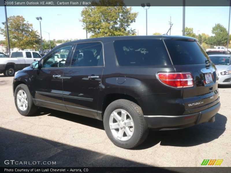 Carbon Flash / Black 2008 Saturn Outlook XE AWD