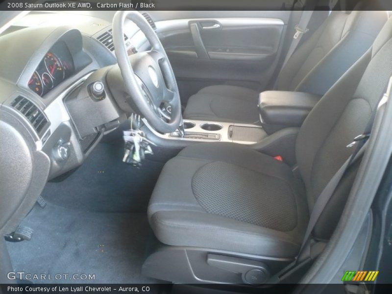 Carbon Flash / Black 2008 Saturn Outlook XE AWD