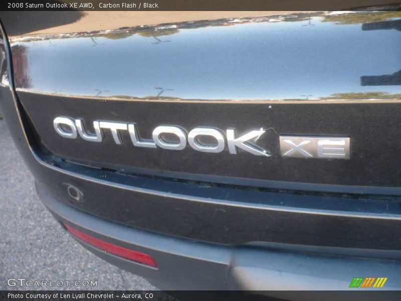 Carbon Flash / Black 2008 Saturn Outlook XE AWD