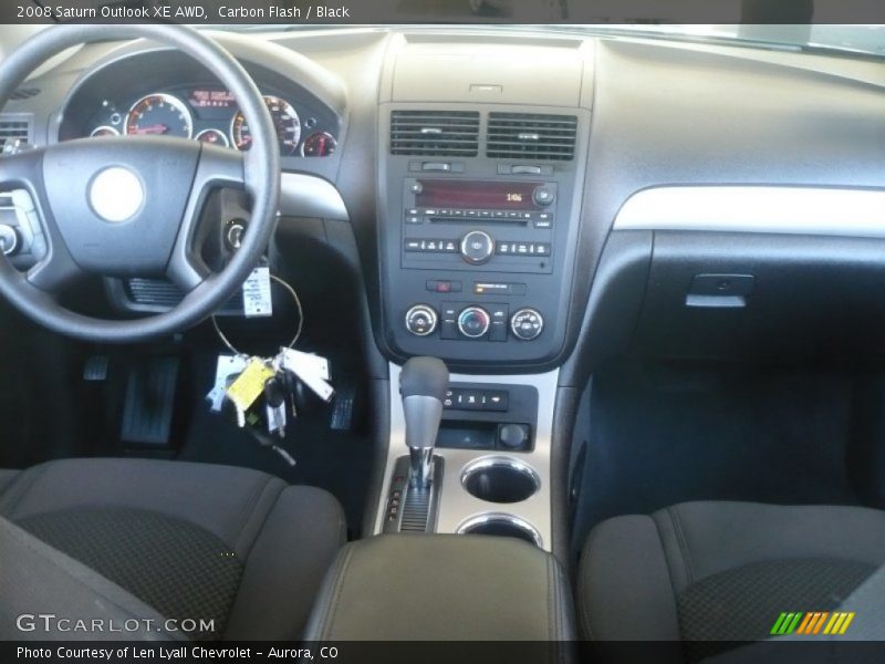 Carbon Flash / Black 2008 Saturn Outlook XE AWD