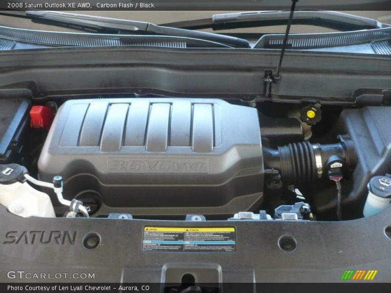 Carbon Flash / Black 2008 Saturn Outlook XE AWD