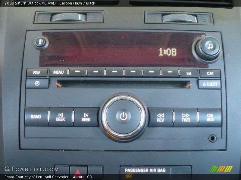 Carbon Flash / Black 2008 Saturn Outlook XE AWD