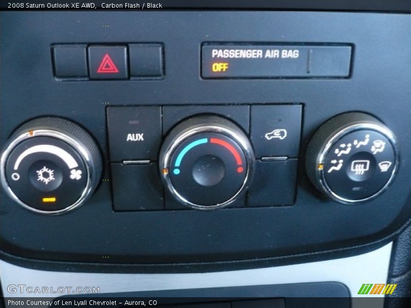 Carbon Flash / Black 2008 Saturn Outlook XE AWD