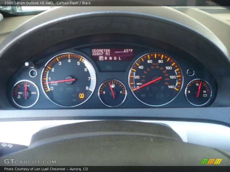 Carbon Flash / Black 2008 Saturn Outlook XE AWD