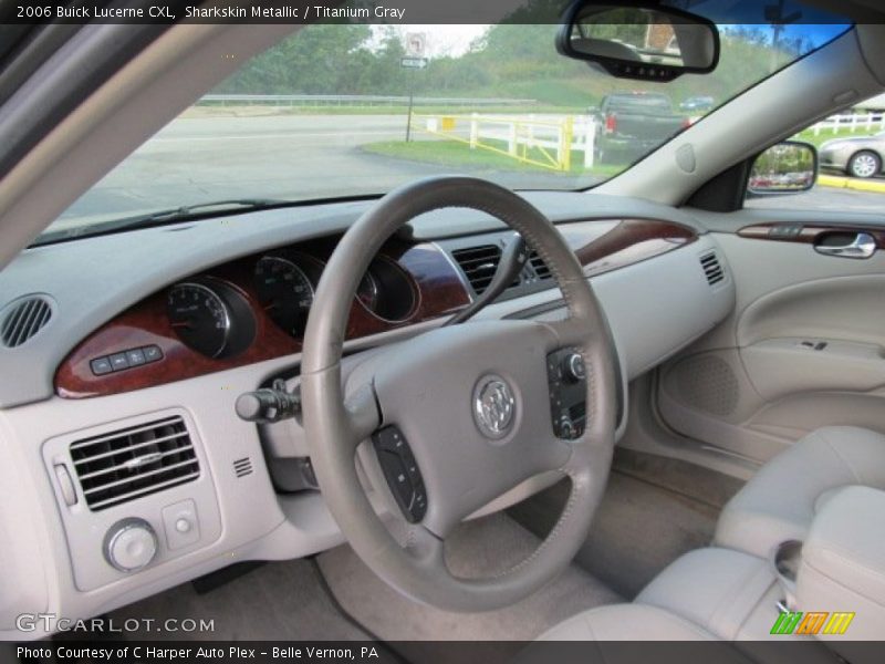 Sharkskin Metallic / Titanium Gray 2006 Buick Lucerne CXL