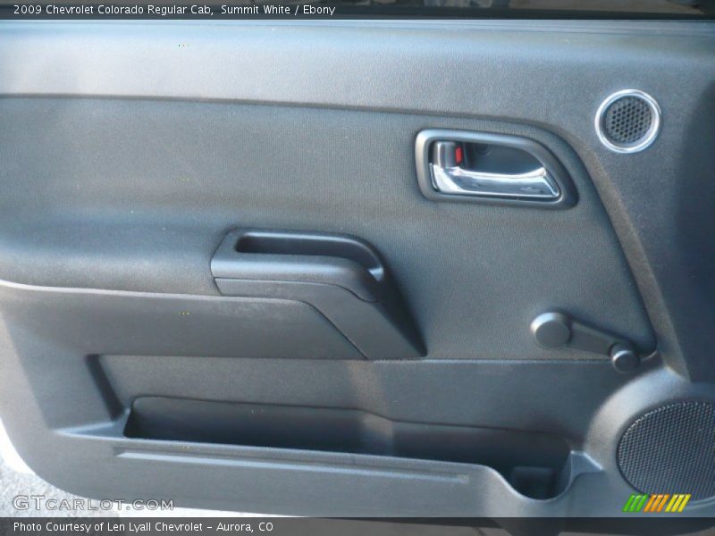 Summit White / Ebony 2009 Chevrolet Colorado Regular Cab