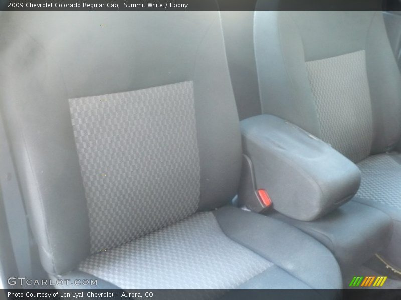 Summit White / Ebony 2009 Chevrolet Colorado Regular Cab