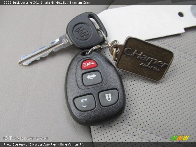 Sharkskin Metallic / Titanium Gray 2006 Buick Lucerne CXL