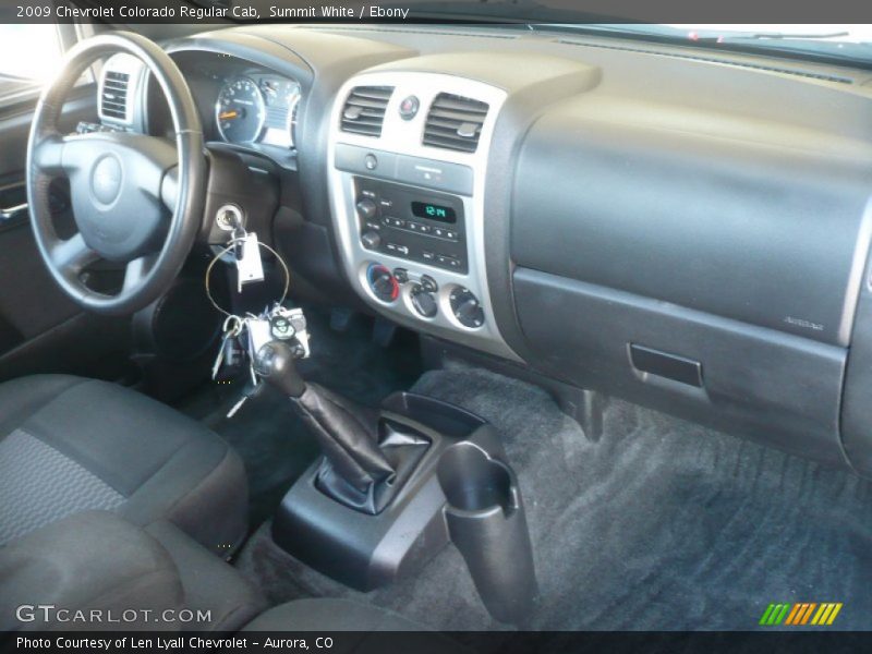 Summit White / Ebony 2009 Chevrolet Colorado Regular Cab