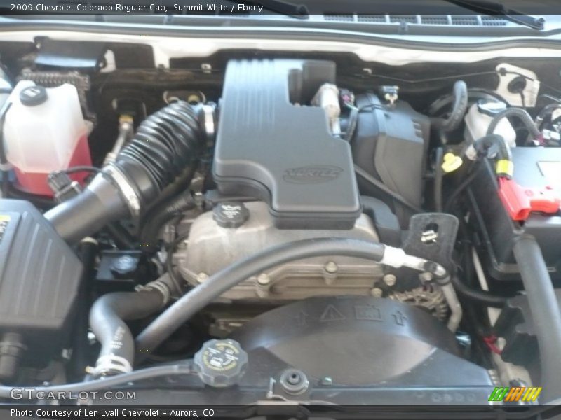 Summit White / Ebony 2009 Chevrolet Colorado Regular Cab