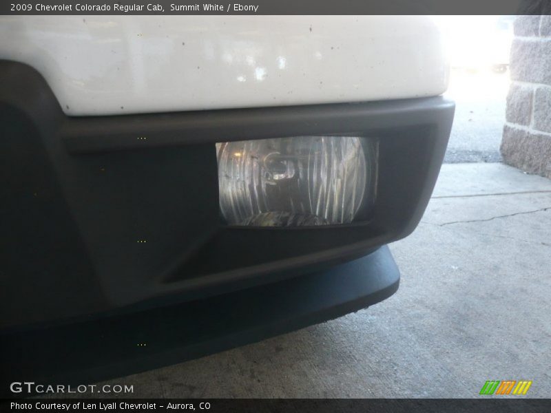 Summit White / Ebony 2009 Chevrolet Colorado Regular Cab