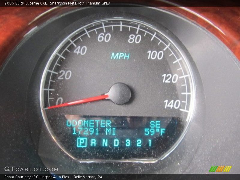Sharkskin Metallic / Titanium Gray 2006 Buick Lucerne CXL