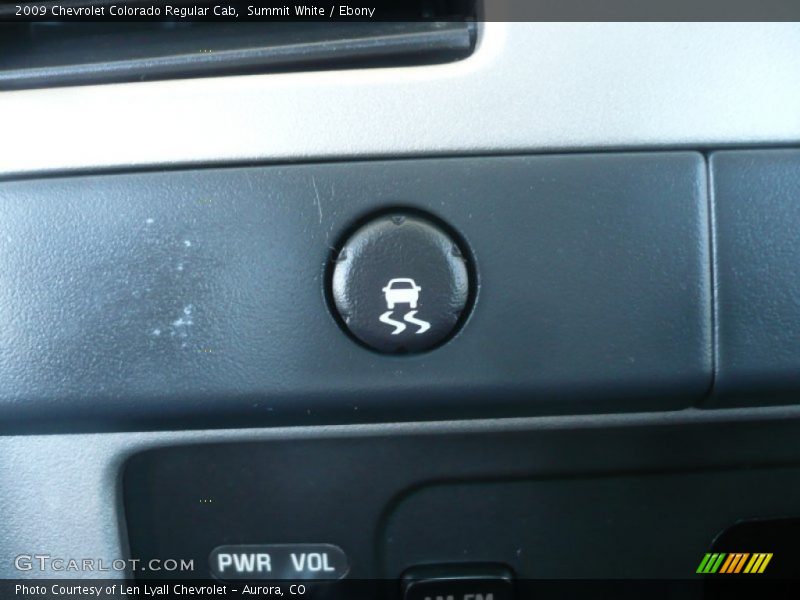 Summit White / Ebony 2009 Chevrolet Colorado Regular Cab