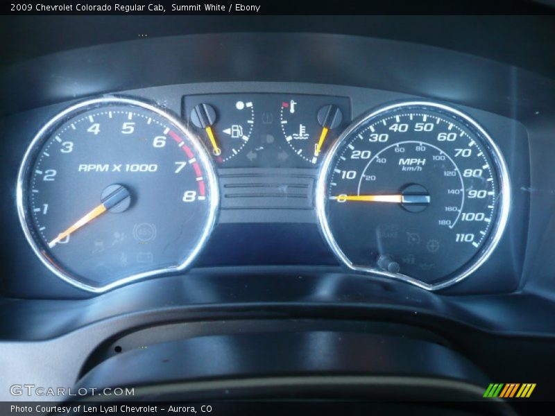  2009 Colorado Regular Cab Regular Cab Gauges