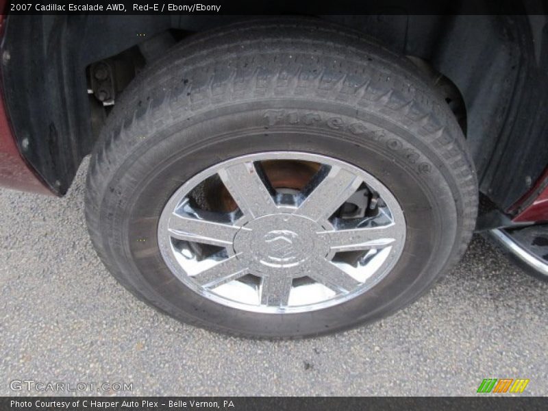 Red-E / Ebony/Ebony 2007 Cadillac Escalade AWD
