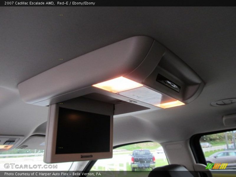 Red-E / Ebony/Ebony 2007 Cadillac Escalade AWD