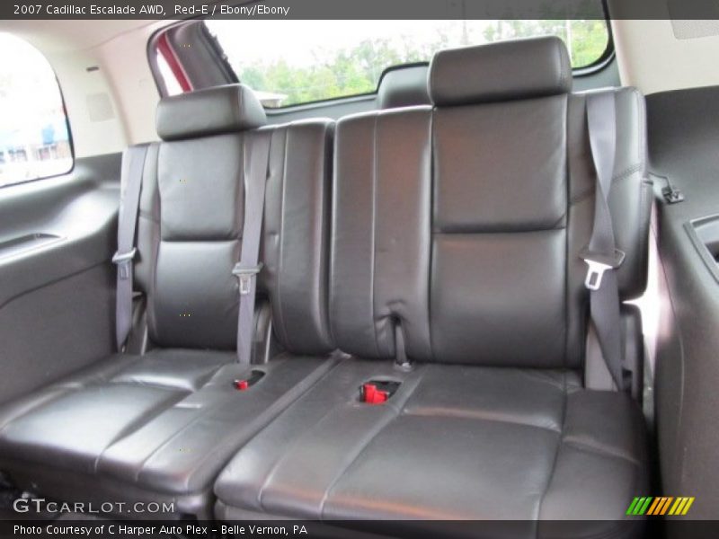 Red-E / Ebony/Ebony 2007 Cadillac Escalade AWD