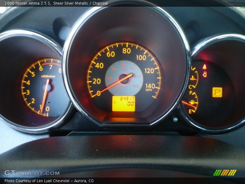 Sheer Silver Metallic / Charcoal 2006 Nissan Altima 2.5 S