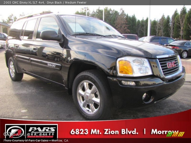 Onyx Black / Medium Pewter 2003 GMC Envoy XL SLT 4x4