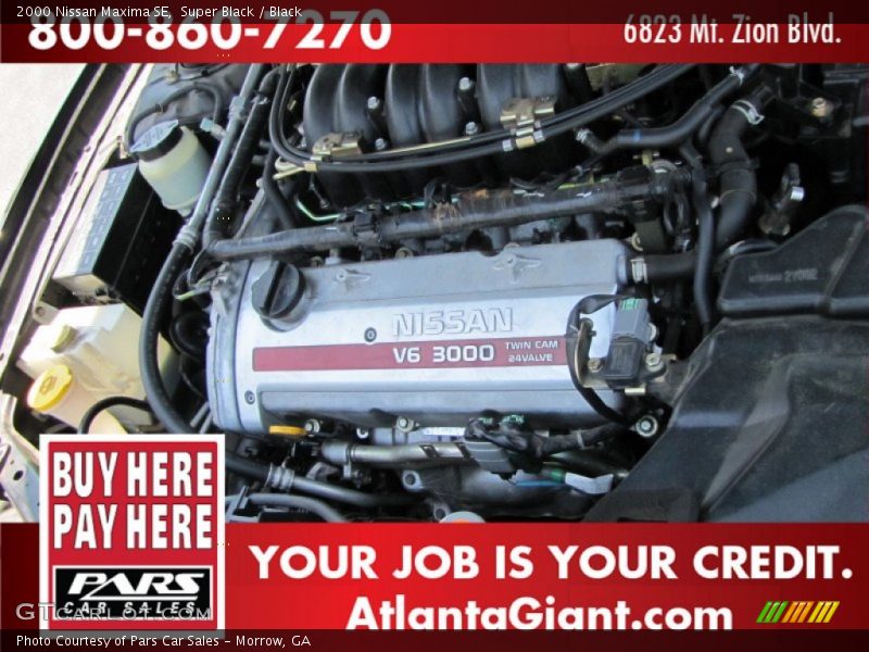 Super Black / Black 2000 Nissan Maxima SE