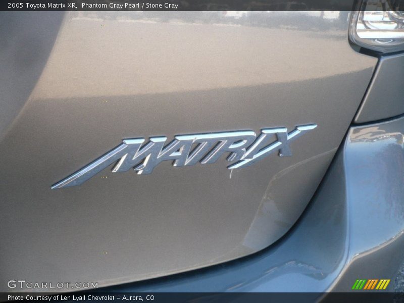 Phantom Gray Pearl / Stone Gray 2005 Toyota Matrix XR