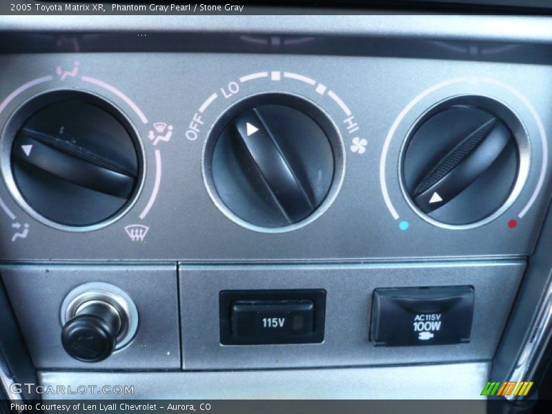 Phantom Gray Pearl / Stone Gray 2005 Toyota Matrix XR