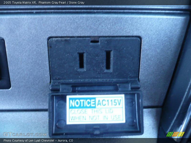 Phantom Gray Pearl / Stone Gray 2005 Toyota Matrix XR