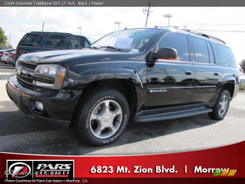 Black / Pewter 2004 Chevrolet TrailBlazer EXT LT 4x4