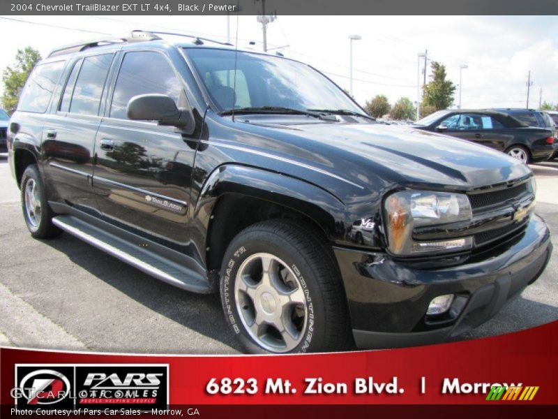 Black / Pewter 2004 Chevrolet TrailBlazer EXT LT 4x4