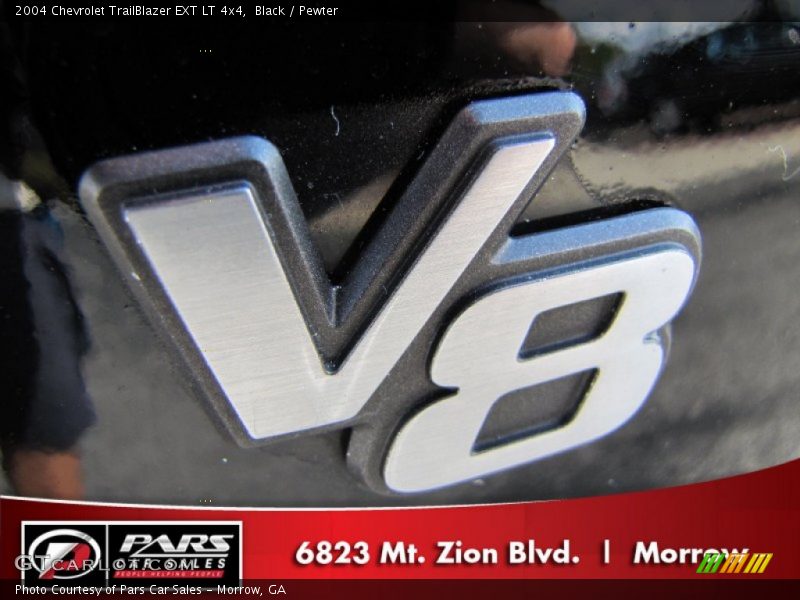 Black / Pewter 2004 Chevrolet TrailBlazer EXT LT 4x4