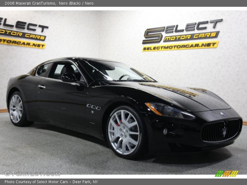 Nero (Black) / Nero 2008 Maserati GranTurismo