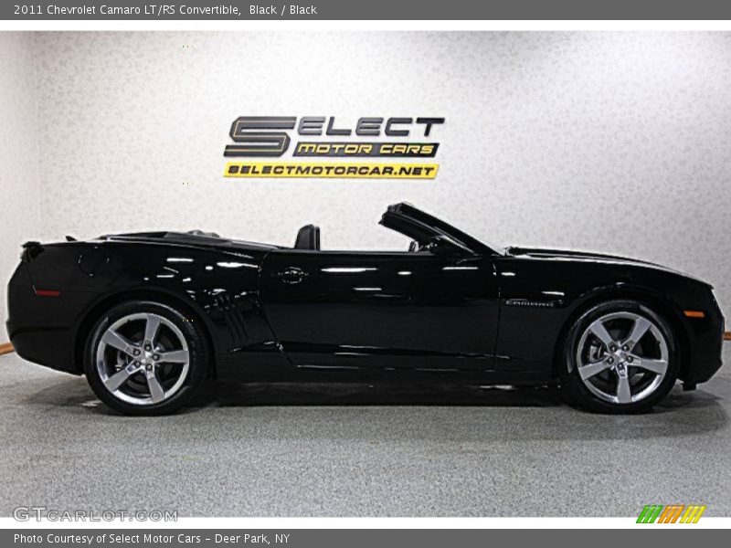 Black / Black 2011 Chevrolet Camaro LT/RS Convertible