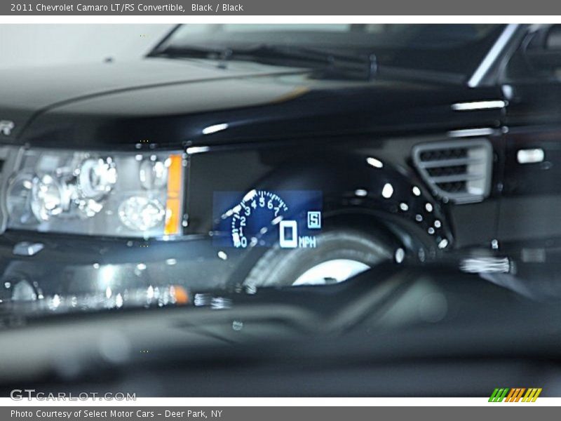 Black / Black 2011 Chevrolet Camaro LT/RS Convertible