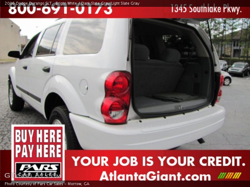 Bright White / Dark Slate Gray/Light Slate Gray 2006 Dodge Durango SLT