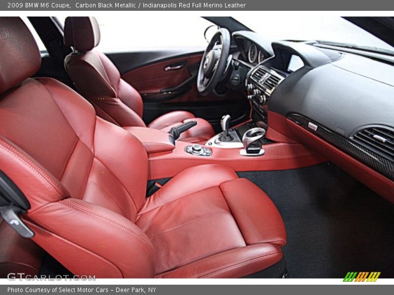  2009 M6 Coupe Indianapolis Red Full Merino Leather Interior