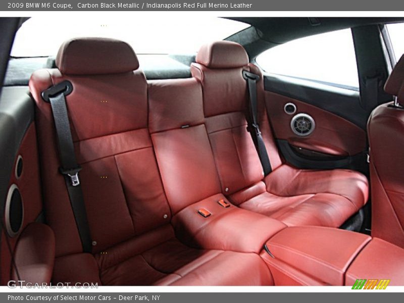  2009 M6 Coupe Indianapolis Red Full Merino Leather Interior