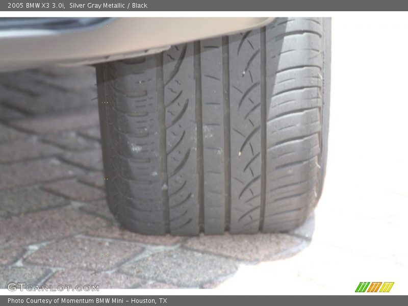 Silver Gray Metallic / Black 2005 BMW X3 3.0i