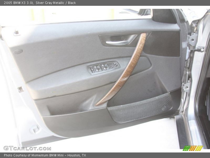 Silver Gray Metallic / Black 2005 BMW X3 3.0i