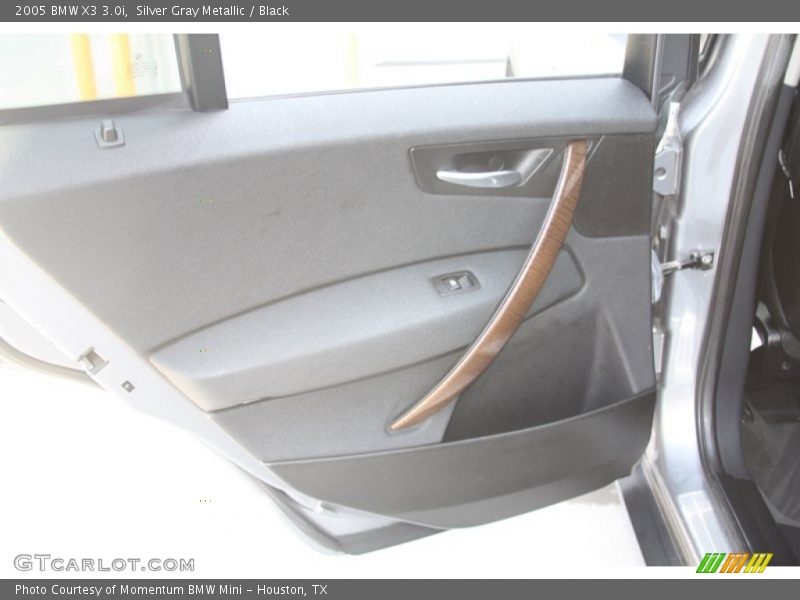 Silver Gray Metallic / Black 2005 BMW X3 3.0i