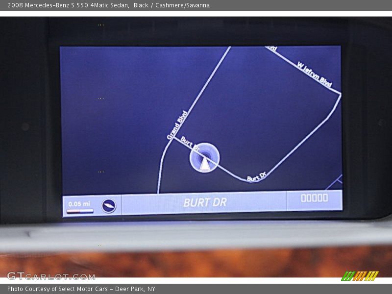 Black / Cashmere/Savanna 2008 Mercedes-Benz S 550 4Matic Sedan