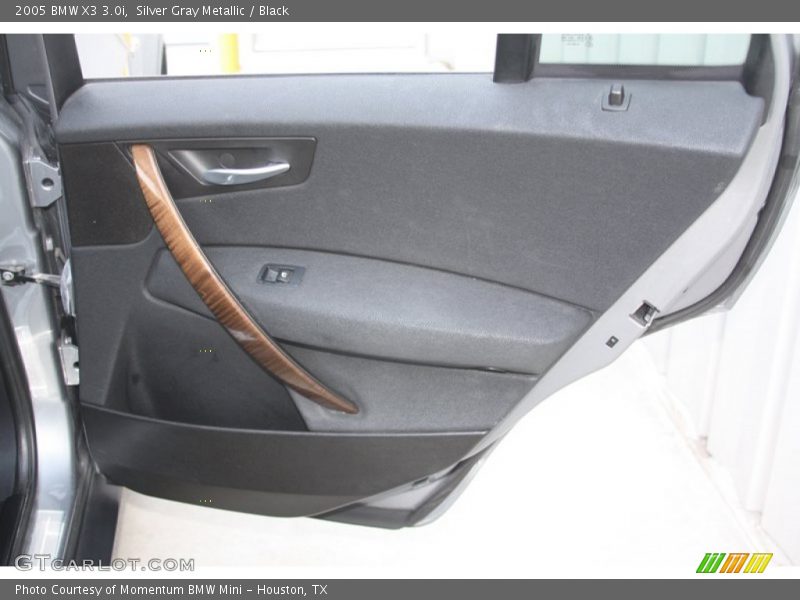 Silver Gray Metallic / Black 2005 BMW X3 3.0i