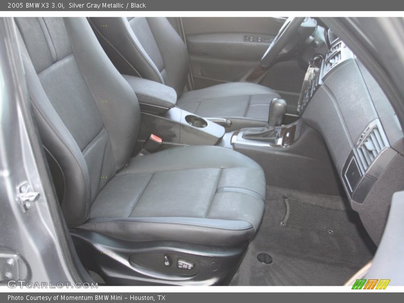 Silver Gray Metallic / Black 2005 BMW X3 3.0i