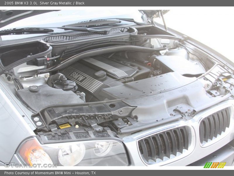 Silver Gray Metallic / Black 2005 BMW X3 3.0i