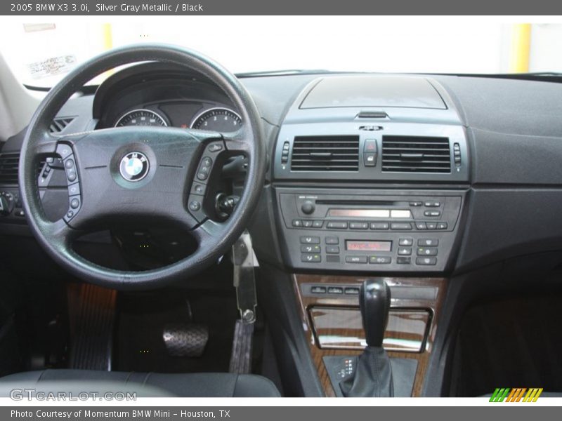 Silver Gray Metallic / Black 2005 BMW X3 3.0i